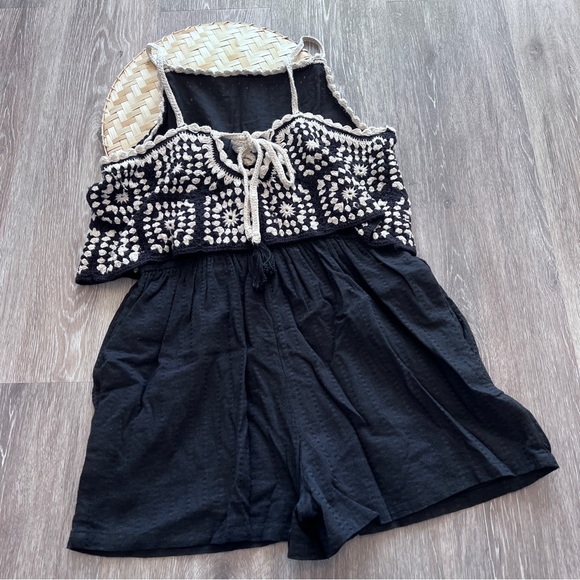 Lucky brand crochet granny knit romper - Picture 6 of 6